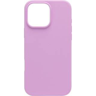Linocell Rubber case til iPhone 16 Pro Max - Lyserød