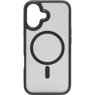 Linocell Hard Case Mobilcover til iPhone 16 - Sort