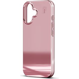 Ideal of Sweden iPhone 16 Mirror Cover - Rose Pink