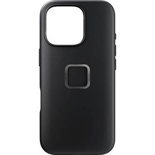 Peak Design iPhone 16 Pro Læder Cover m. SlimLink Beslag - MagSafe Kompatibel - Sort