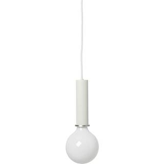 Ferm Living Collect Pendel High - Jern Hvid - 1104269675