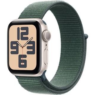 Apple Watch SE GPS & 4G 40mm Sølv Aluminium Case med Polarblå Sport Loop