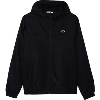 Lacoste Full Zip Logo Jacket Black