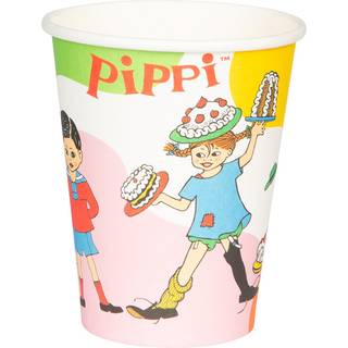 Pippi Langstrømpe papkrus 8 stk.