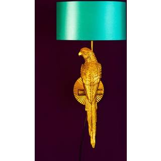 Werner Voss Bordslampa Percy Guld, Turkos Blank