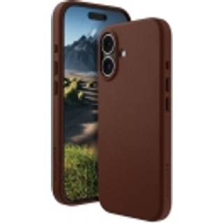 dbramante1928 - Roskilde MagSafe Case Ægte Læder Dark Brown - iPhone 16 Plus