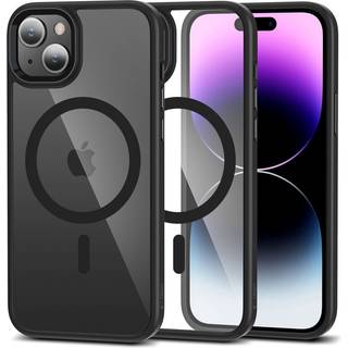 iPhone 16 Tech-Protect Magmat Cover - MagSafe Kompatibel - Sort / Klar