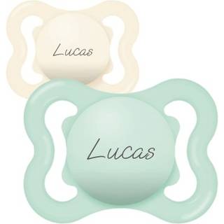 Mam Air, Str. 1 (0-6 Mdr.), Symmetrisk - Silikone, Sutter Med Navn