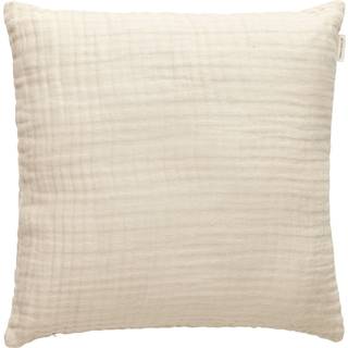 Decotique Crinkle Pude 50x50 Cm - Pyntepuder & Betræk Hør Hvid - ML-37