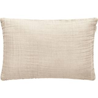 Decotique Crinkle Pude 40x60 Cm - Pyntepuder & Betræk Hør Hvid - ML-40