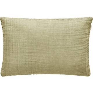 Decotique Crinkle Pude 40x60 Cm - Pyntepuder & Betræk Hør Grøn - ML-38