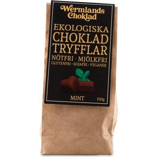 WermlandsChoklad Chokoladetrøfler ØKO, Mint, 150 g