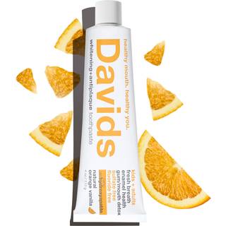 Davids Kids Hydroxyapatit Tandpasta Natural Orange & Vanilla 113g