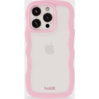 Phone Case Wavy Pink/Transparent iPhone 16 Pro - Add QTY