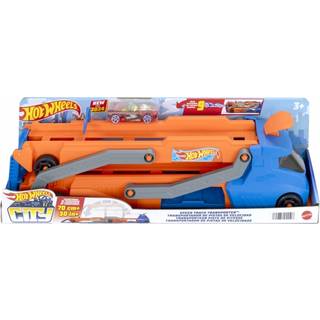 Hot Wheels: Biltransport med 8 småbiler