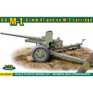 US M-1 57mm AT gun on M-2 carriage