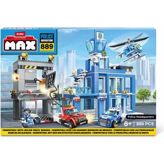 MAX! Politistation byggesæt (På lager i butik)