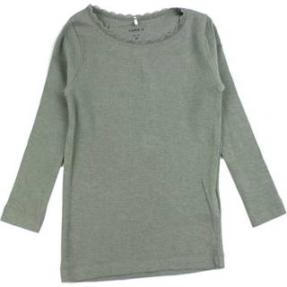 Name It Lily Pad Melange Rib Top