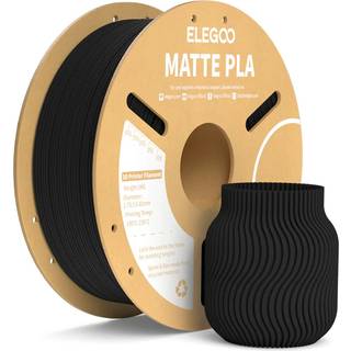 Elegoo PLA mat 1.75 mm 1 kg - Sort