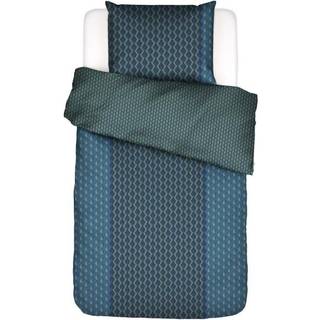 Essenza sengetøj - 140x220 cm - 100% bomuldssatin sengesæt - Tesse Reef Green sengelinned