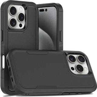EIDERWOOD iPhone 16 Pro Hybrid Bagside Cover - Sort