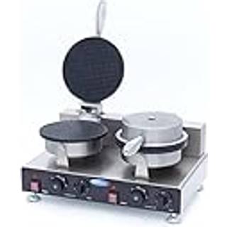 Vaffelmaskine - 2 stykker - Iskegle