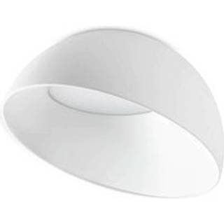 Ideal Lux loftlampe Corolla-2, hvid, metal, Ø 35 cm