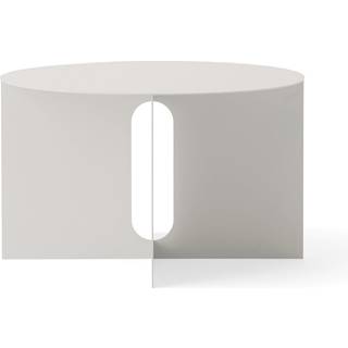 Audo Copenhagen Androgyne Sidebord Ø63 Cm Ivory - Sidebord & Aflastningsbord Stål Elfenben - 71144-002080