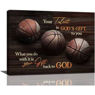 Basketball væg kunst basketball plakater billeder vægindretning sport lærred tryk indrammede kunstmalerier boligdekorationer basketball indretnin