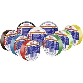 tesa isoleringstape 10mx15mm. Mix farver. VDE PVC, til isolering & mærkning af kabler