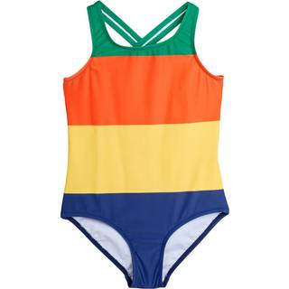 Mini Rodini Stribet Badedragt Multifarvet 92/98 cm  Rød  92/98 cm  kvinde
