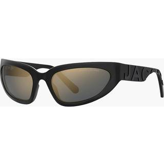 Marc Jacobs Kvinde MARC 738/S 08A/JO Solbriller Injiceret Sort Multifarvet Cat Eye Spejl