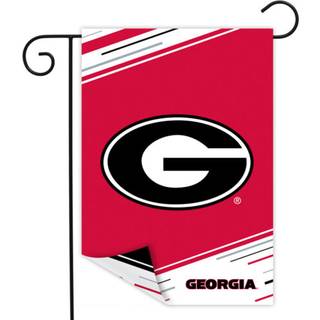 University of Georgia NCAA licenseret dobbeltsidet haveflag 12 """" x 18 """" Briarwood Lane