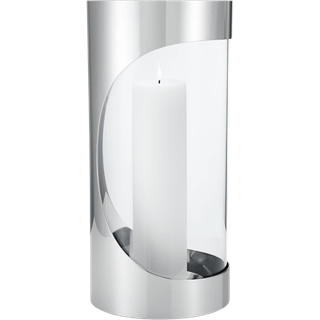 Georg Jensen Chrome Contours lysestage stor H33 cm