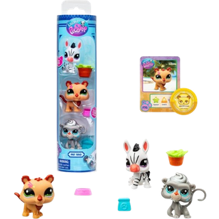 Littlest Pet Shop: Zoo Pets sæt af figurer - 3 stk.