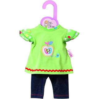 Dolly Moda Zapf Creation Modekjole med Leggings 30-36 cm