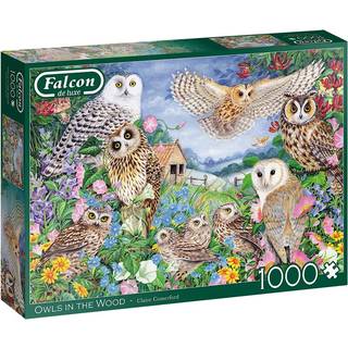 Owls in the Wood - 1000 brikker