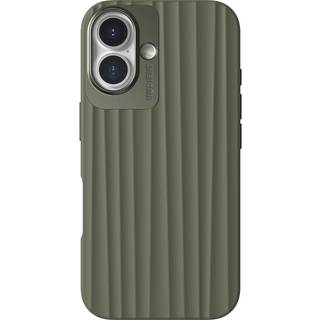 NUDIENT iPhone 16 Bold MagSafe Cover, Olive green ➞ På lager - klar til levering