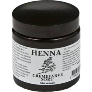 Henna Hårfarve Creme Sort - 140 ml