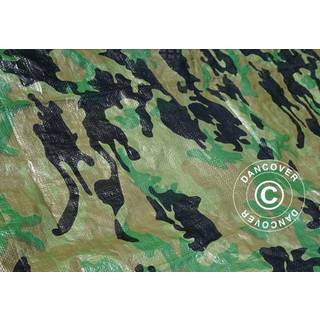 Camouflagepresenning Woodland 1,9x3m, 100g/m²