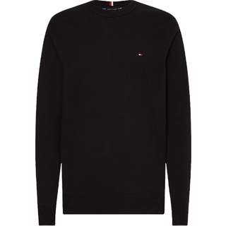 Tommy Hilfiger Pima bomulds kashmir strik - Sort - Str. M - Modish.dk