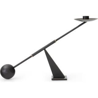 Audo-lysestage Interconnect, bronze, højde 25,5 cm