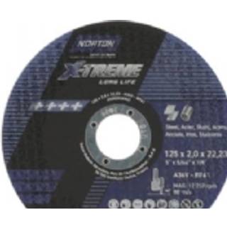 Norton Skæreskive 125x2,0x22,23mm A36V-T41 NOR-X-Treme life