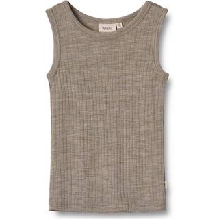 WHEAT Kid's Wollunterhemd für Jungs Merino undertøj Børn størrelse 104 farve beige