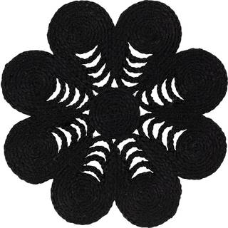Dixie Elin dækkeserviet anemone Ø40 cm Black