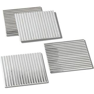 Ralph Lauren Home Thorpe Glasbrik 4-pak - Dækkeservietter & Coasters Rustfrit stål - 680890078001