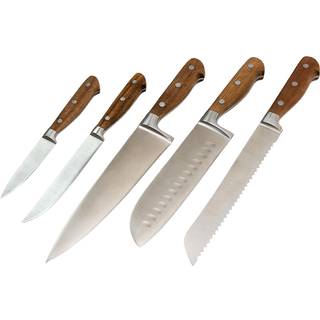 Hâws Santo Chef knivsæt egetræ 5 stk.