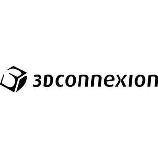 3Dconnexion CadMouse Pro Wireless Left - Mus - 7 knapper - Sort