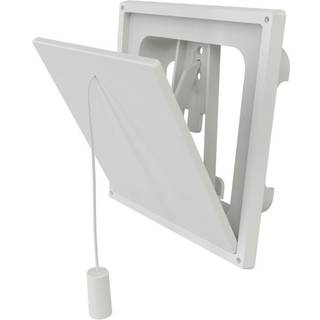 Flexit 02022 Klapventil hvid, plast 100 x 150 mm