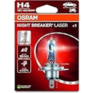 OSRAM Night Breaker Laser - H4 Halogen forlygte lampe - 1 -pakke